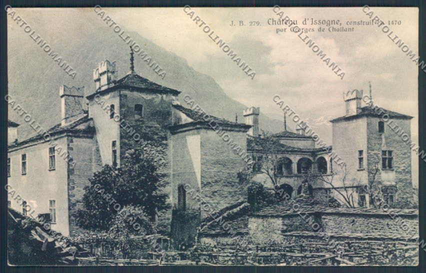 Aosta Issogne SCOLLATA cartolina MQ4485 – fronte