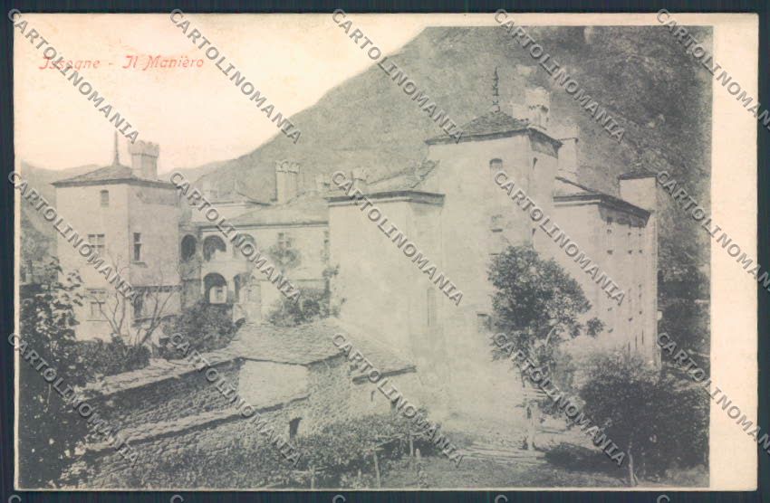 Aosta Issogne cartolina MQ4487 – fronte