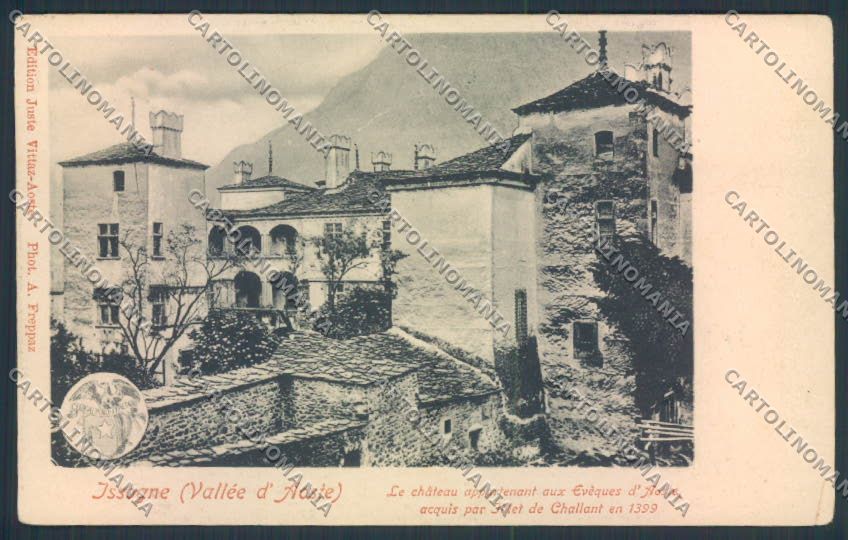 Aosta Issogne cartolina MQ4490 – fronte
