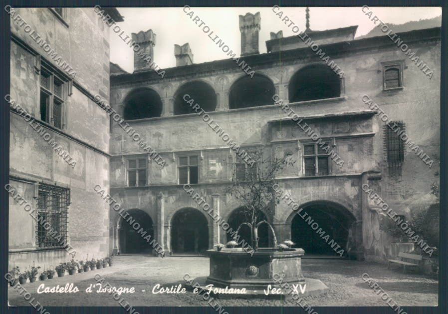 Aosta Issogne foto FG cartolina MQ4492 – fronte