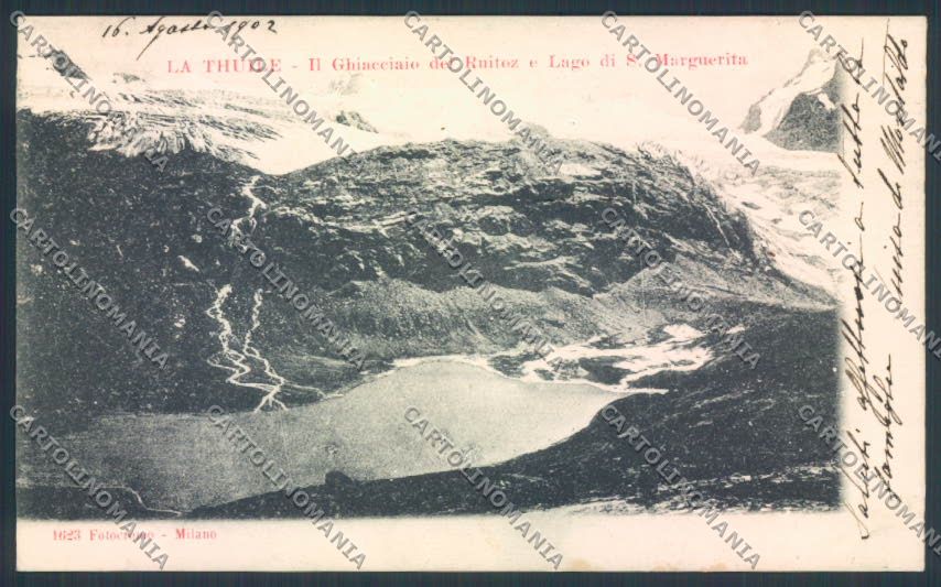 Aosta La Thuile cartolina MQ4499 – fronte