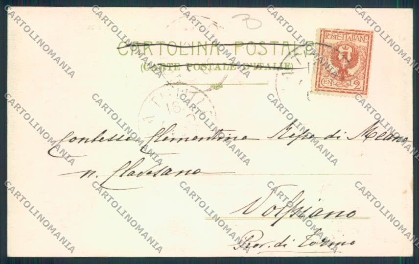 Aosta La Thuile cartolina MQ4499 – retro