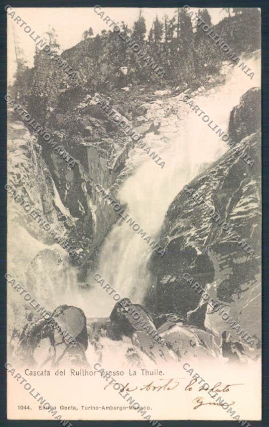 Aosta La Thuile cartolina MQ4502 – fronte