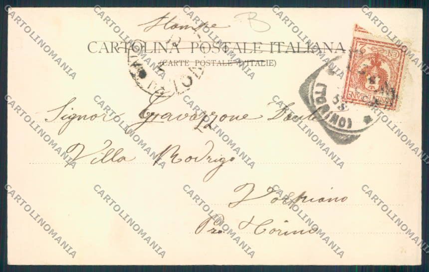 Aosta La Thuile cartolina MQ4502 – retro