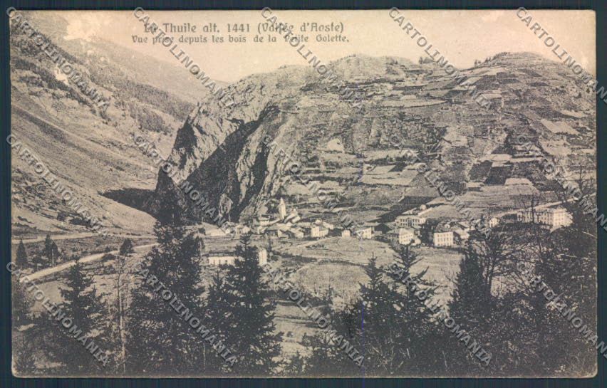 Aosta La Thuile cartolina MQ4505 – fronte
