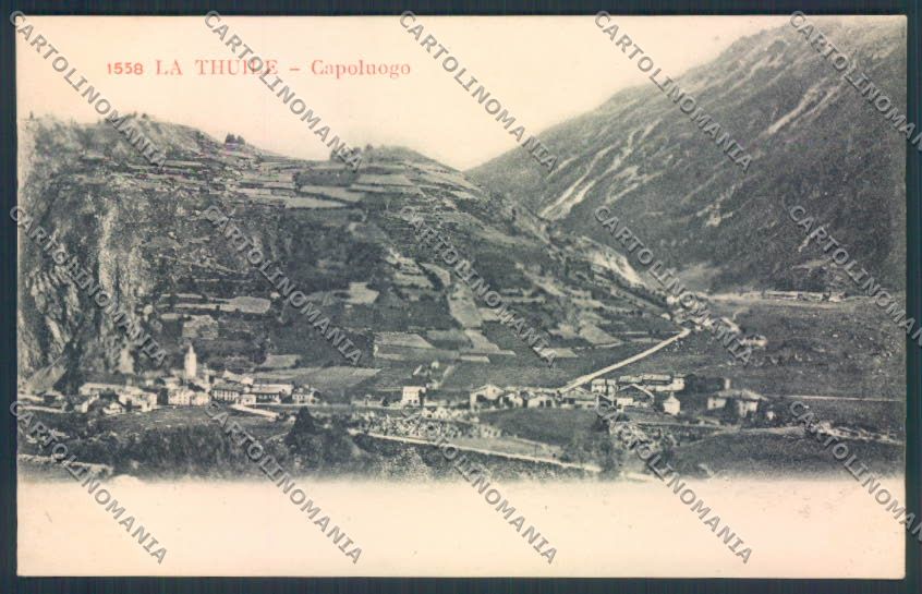 Aosta La Thuile cartolina MQ4511 – fronte