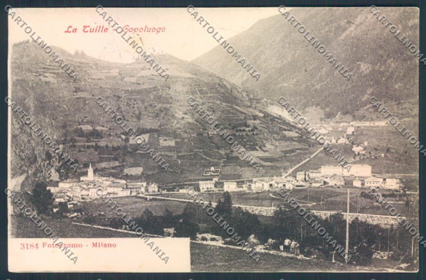 Aosta La Thuile PIEGA cartolina MQ4514 – fronte