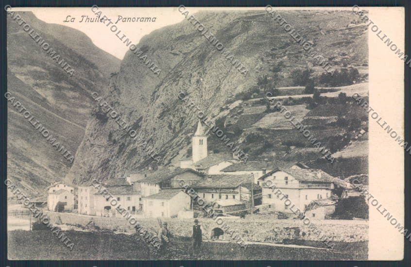 Aosta La Thuile cartolina MQ4515 – fronte