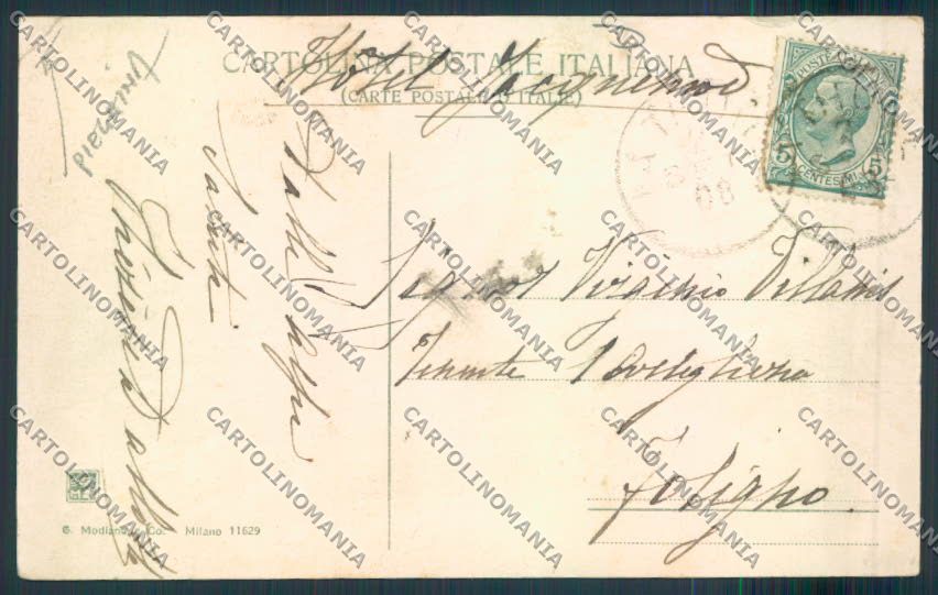 Aosta La Thuile PIEGHINA cartolina MQ4519 – retro