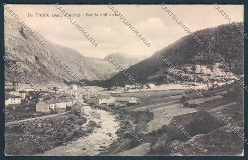 Aosta La Thuile cartolina MQ4520 – fronte
