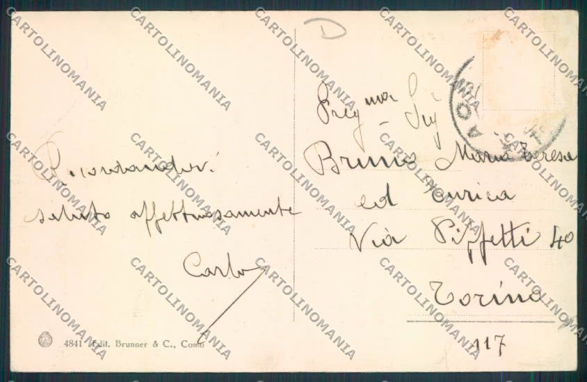 Aosta La Thuile cartolina MQ4520 – retro