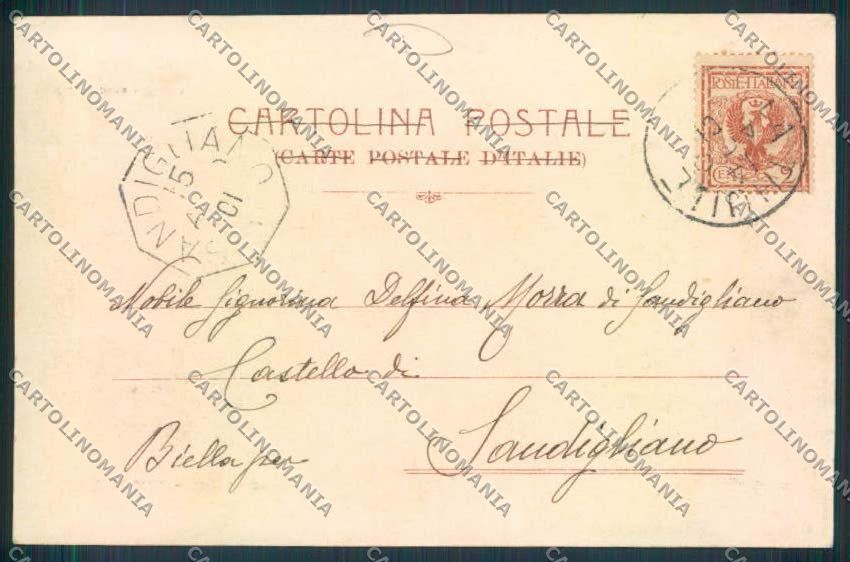 Aosta La Thuile cartolina MQ4521 – retro