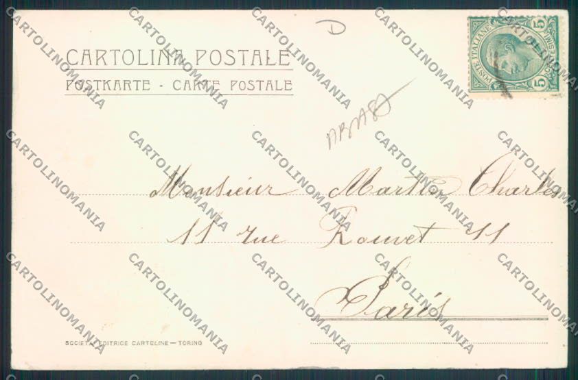 Aosta La Thuile ABRASA cartolina MQ4523 – retro