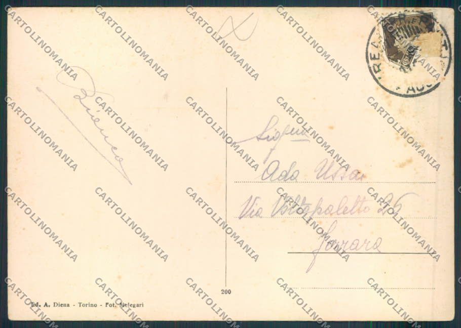 Aosta La Thuile foto FG cartolina MQ4527 – retro