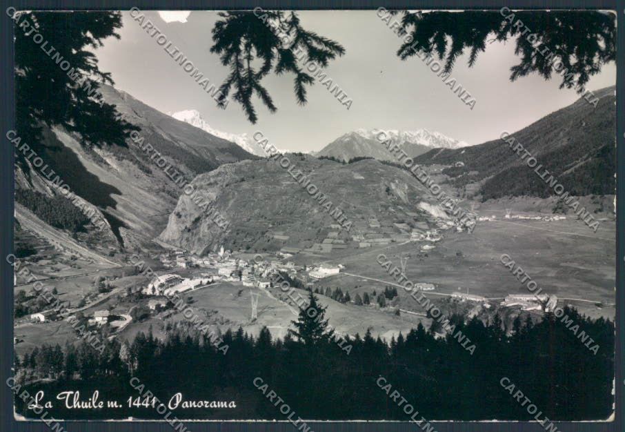 Aosta La Thuile foto FG cartolina MQ4533 – fronte