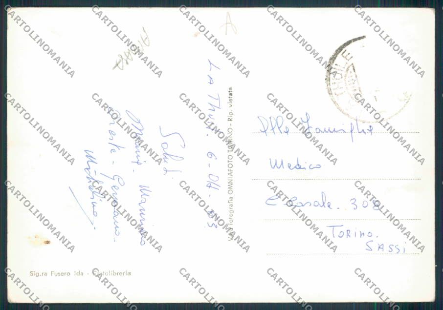 Aosta La Thuile foto FG cartolina MQ4533 – retro
