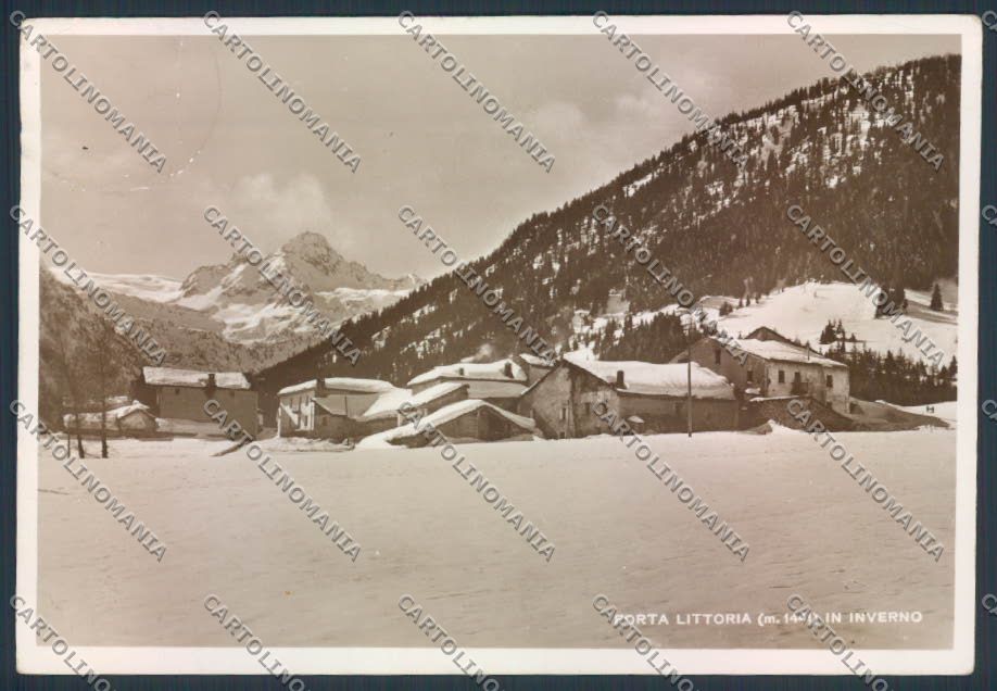 Aosta La Thuile foto FG cartolina MQ4536 – fronte