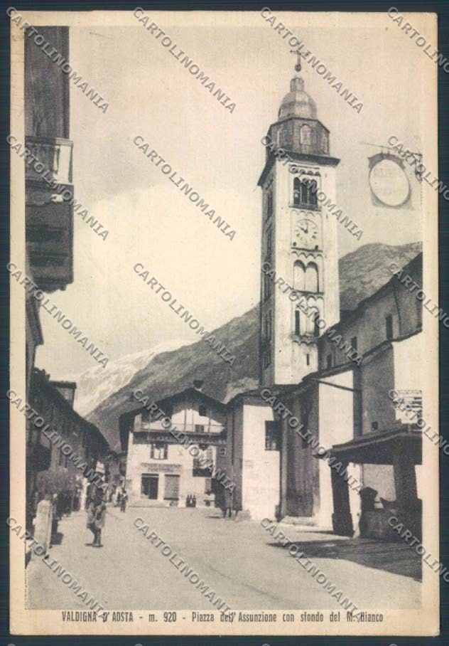 Aosta Morgex FG cartolina MQ4558 – fronte