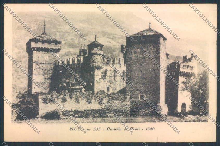 Aosta Nus STRAPPINI cartolina MQ4562 – fronte