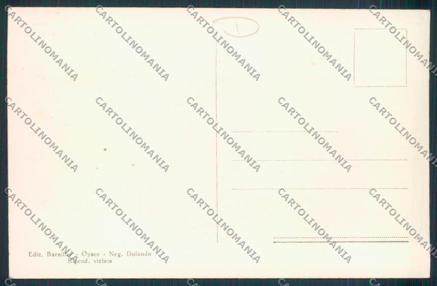 Aosta Oyace cartolina MQ4583 – retro