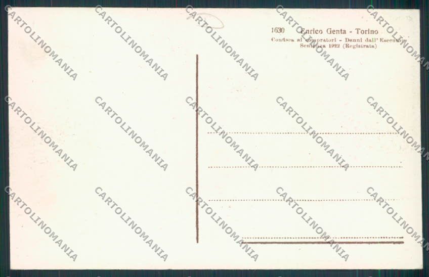 Aosta Oyace Genta cartolina MQ4585 – retro