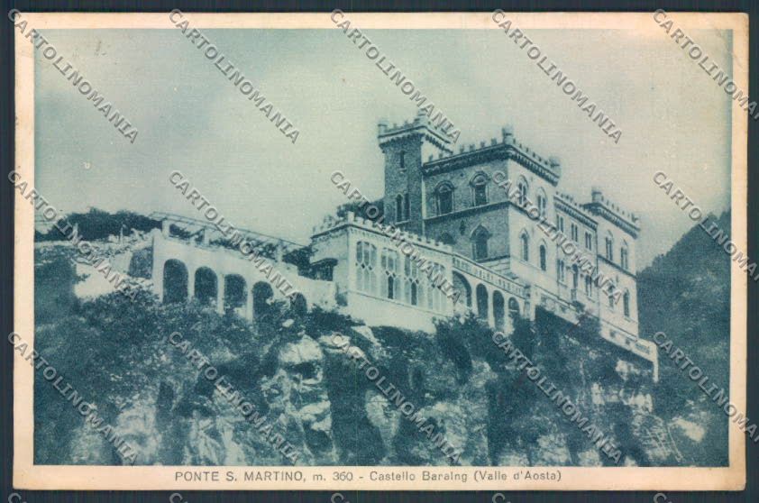 Aosta Pont Saint Martin cartolina MQ4589 – fronte