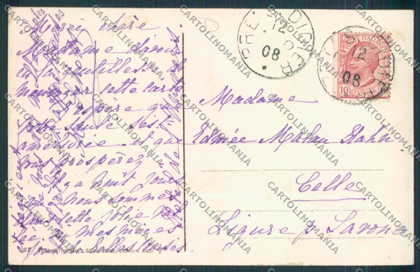 Aosta Pré Saint Didier cartolina MQ4593 – retro