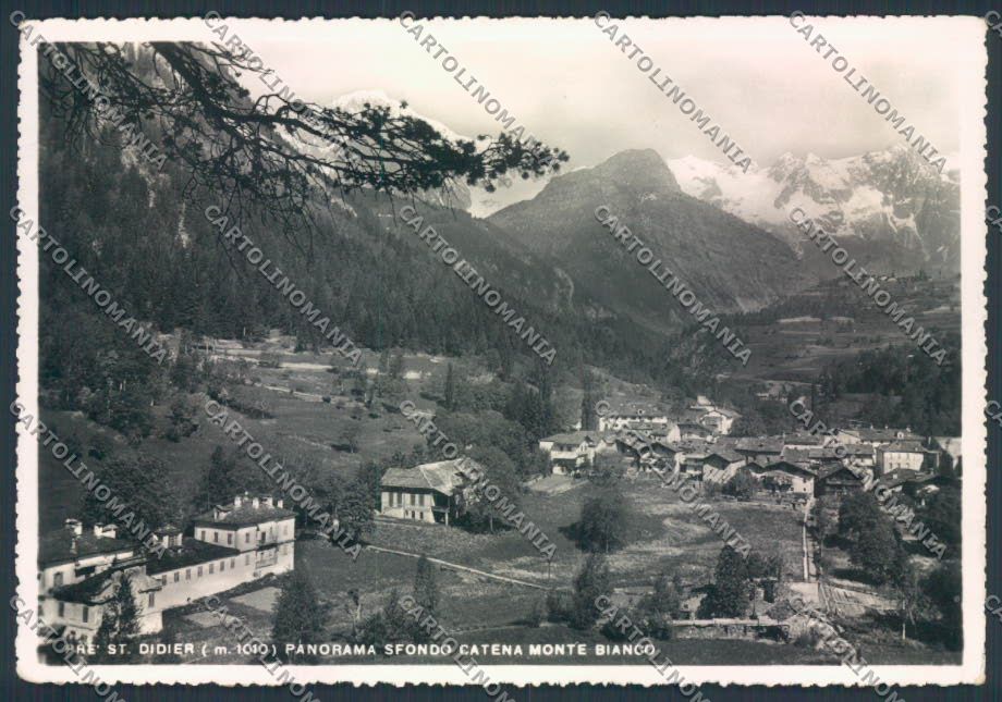 Aosta Pré Saint Didier foto FG cartolina MQ4598 – fronte