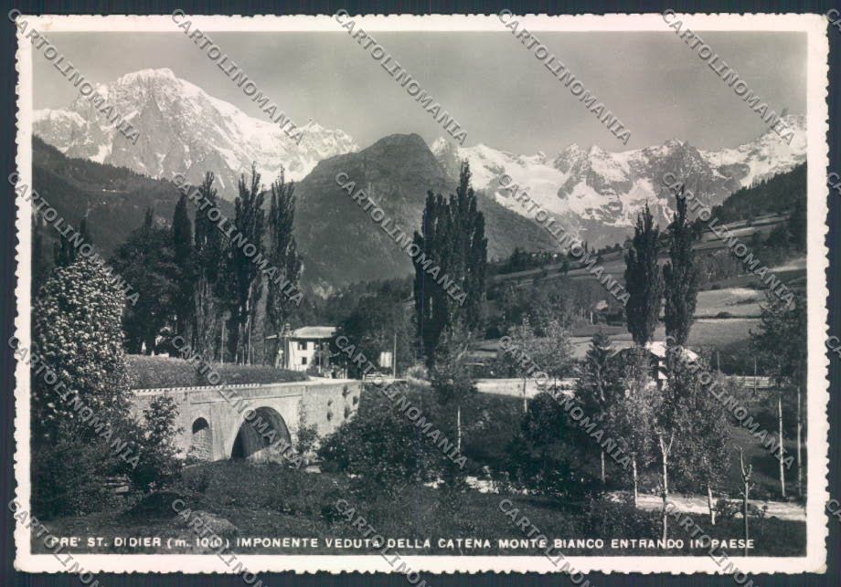 Aosta Pré Saint Didier foto FG cartolina MQ4599 – fronte