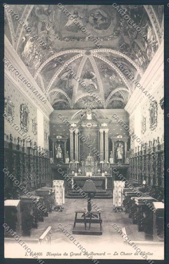 Aosta San Bernardo Grande cartolina MQ4622 – fronte