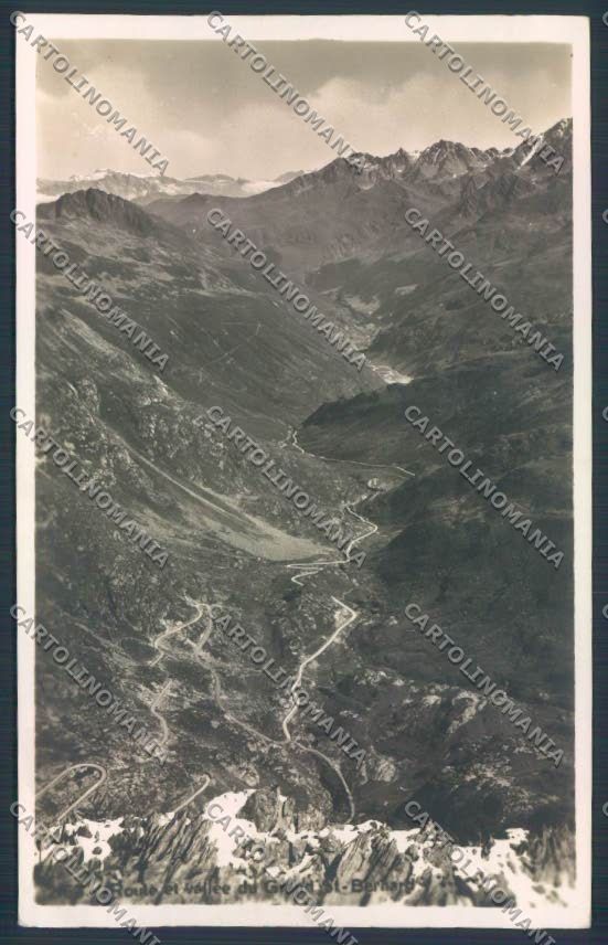 Aosta San Bernardo Grande foto cartolina MQ4623 – fronte