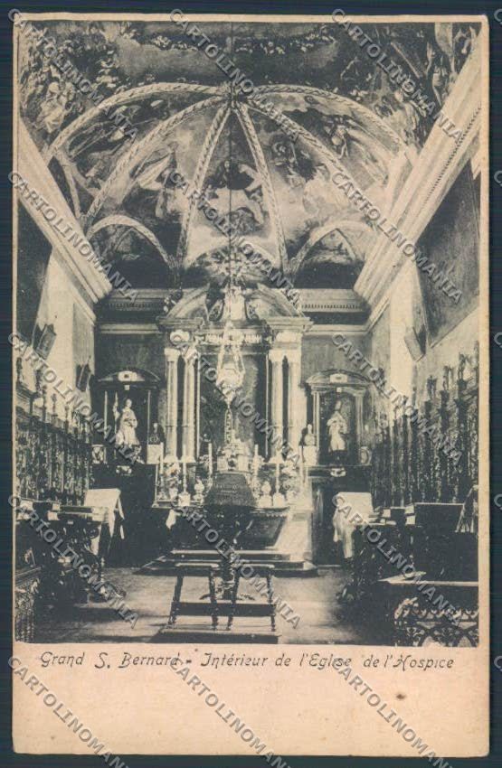 Aosta San Bernardo Grande cartolina MQ4624 – fronte