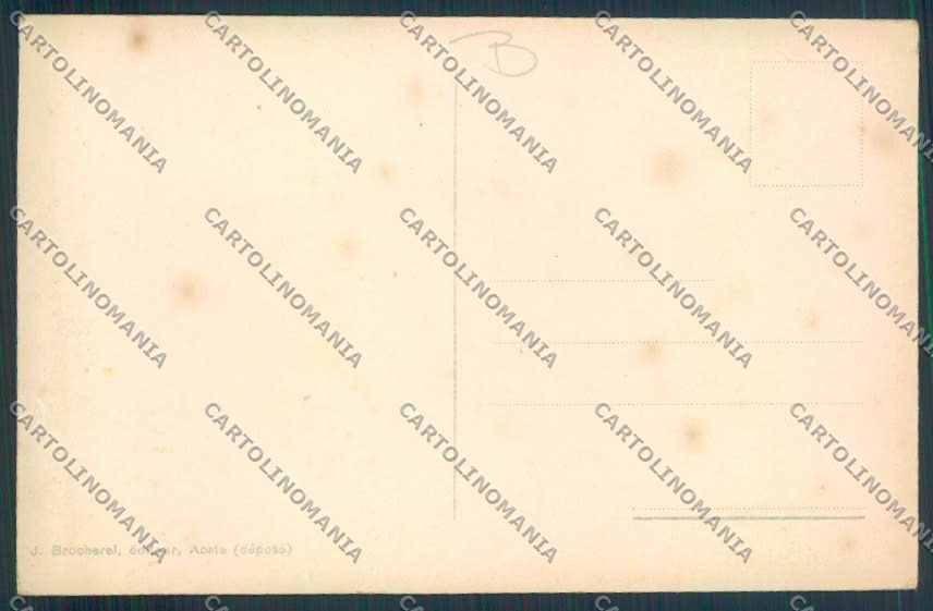 Aosta San Bernardo Grande cartolina MQ4626 – retro