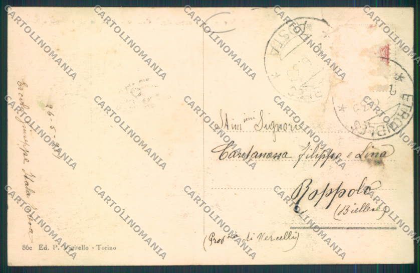 Aosta San Bernardo Grande cartolina MQ4638 – retro