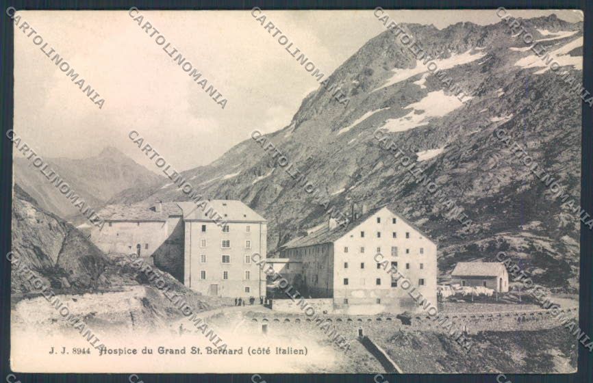 Aosta San Bernardo Grande cartolina MQ4640 – fronte