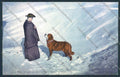 Aosta San Bernardo Grande Dog cartolina MQ4641 – fronte