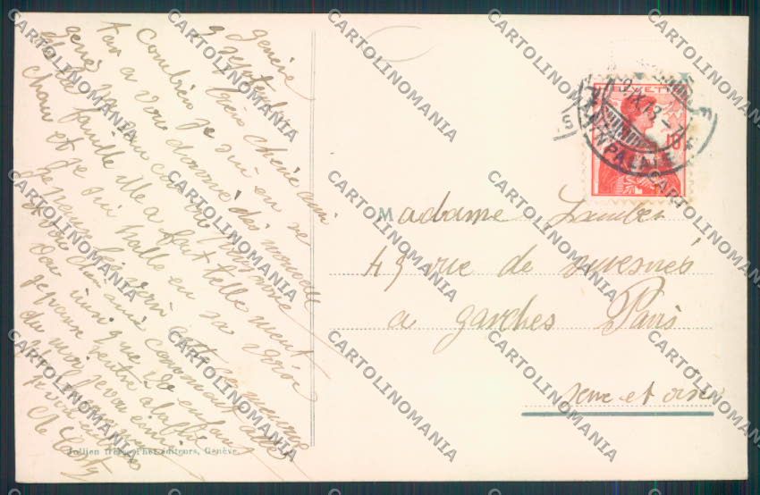 Aosta San Bernardo Grande Dog cartolina MQ4641 – retro