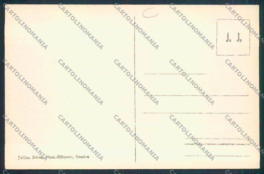 Aosta San Bernardo Grande Dog cartolina MQ4643 – retro