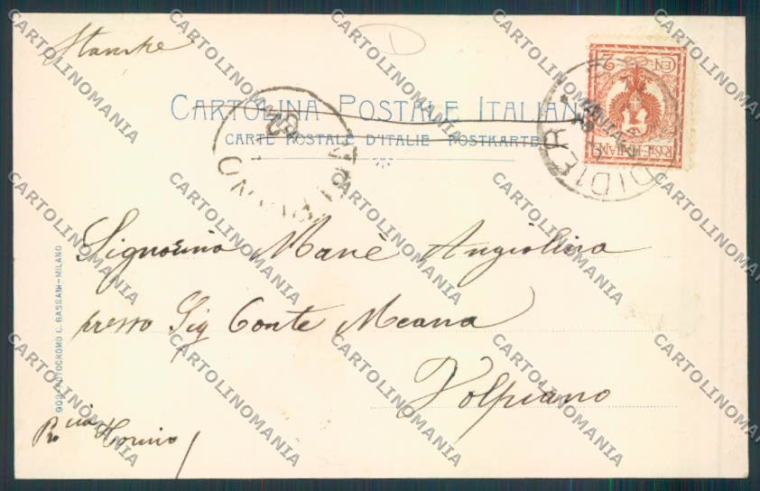 Aosta San Bernardo Grande cartolina MQ4649 – retro