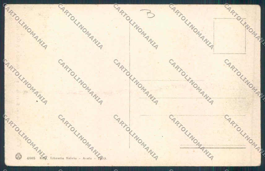 Aosta San Bernardo Piccolo cartolina MQ4664 – retro