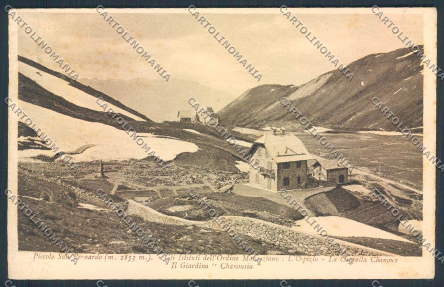 Aosta San Bernardo Piccolo cartolina MQ4665 – fronte