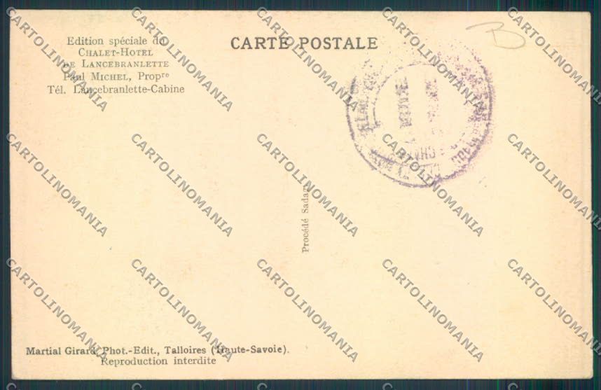 Aosta San Bernardo Piccolo cartolina MQ4671 – retro