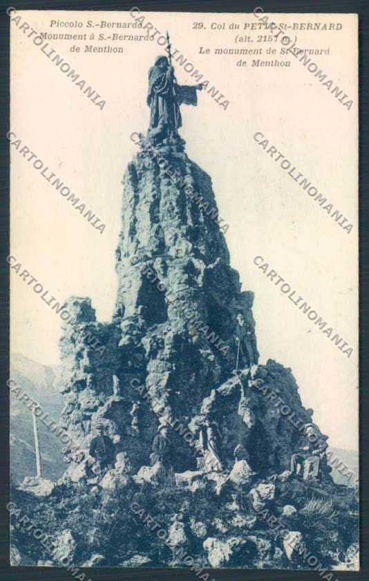 Aosta San Bernardo Piccolo cartolina MQ4672 – fronte