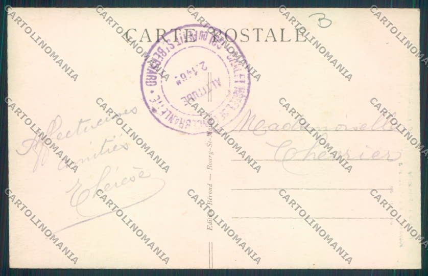 Aosta San Bernardo Piccolo cartolina MQ4672 – retro