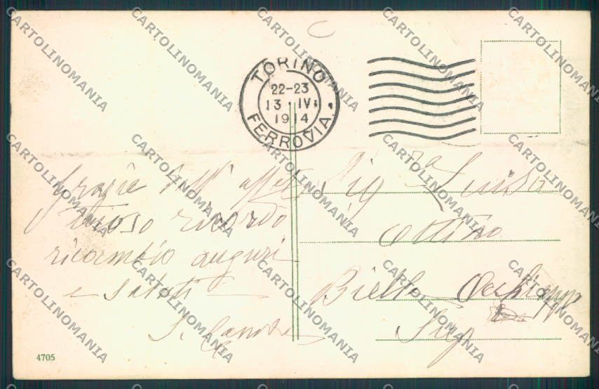 Aosta San Bernardo Piccolo cartolina MQ4684 – retro