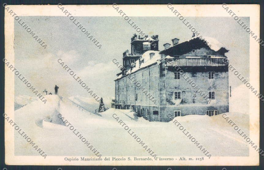 Aosta San Bernardo Piccolo cartolina MQ4685 – fronte
