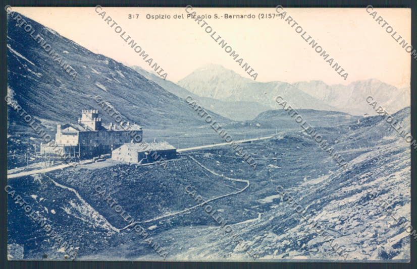 Aosta San Bernardo Piccolo cartolina MQ4691 – fronte