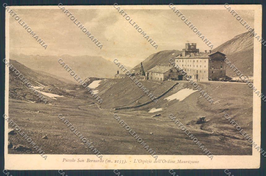 Aosta San Bernardo Piccolo cartolina MQ4693 – fronte