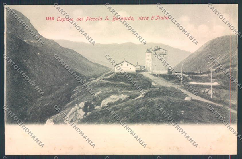 Aosta San Bernardo Piccolo cartolina MQ4694 – fronte