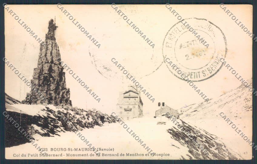 Aosta San Bernardo Piccolo cartolina MQ4695 – fronte